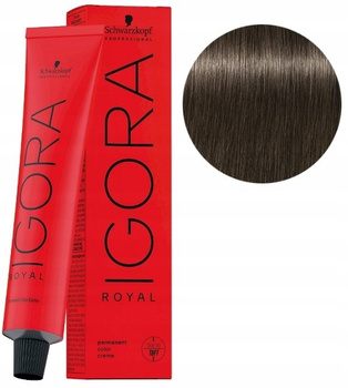 Schwarzkopf Farba Igora Royal 60ml  5-1 JASNY BRĄZ POPIELATY