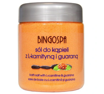 BingoSpa Sól z guaraną i L-karnityną 580g