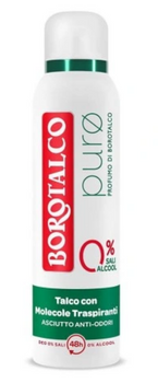 Borotalco Puro Antyperspirant  Spray 0% Aluminium 150 ml