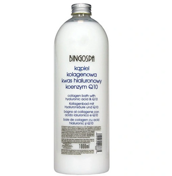 BingoSpa kąpiel kolagenowa z kwasem hialuronowym +koenzymem Q10 1000ml