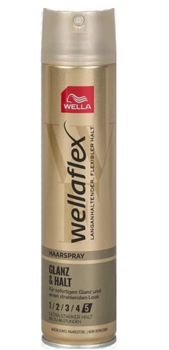 Wellaflex Glanz & Halt Lakier do włosów bardzo mocny 250 ml