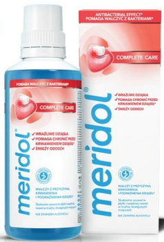 Meridol Płyn do płukania jamy ustnej 400 ml Complete Care