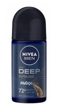 Nivea Men Deep Black Carbon Espresso Maxx Tech Antyperspirant w kulce dla mężczyzn 50 ml