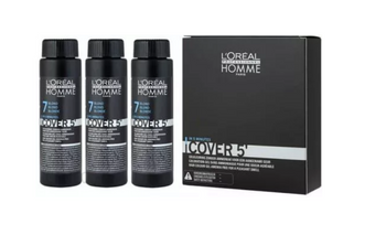 Loreal Homme Cover 5 tonująca farba do włosów 7 Blond 3x50 ml