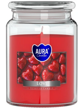 Bispol Świeca Zapachowa w Szkle 500 g Love