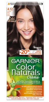 Garnier Color Naturals Creme Farba do włosów  4.12  Lodowy Brąz 60 ml