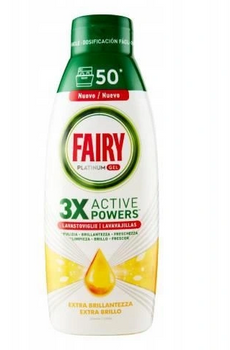 Fairy Platinum Żel do zmywarki  Extra Shine Lemon 900 ml