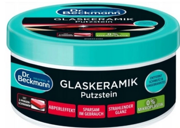 Dr Beckmann Glaskeramik Putzstein Pasta do czyszczenia płyt indukcyjnych i ceramicznych 250 g
