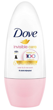 Dove Women Invisible Care Lilia Wodna & Róża Antyperspirant Roll-On 50 ml