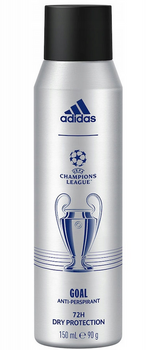 Adidas Uefa Champions League Goal Edition Antyperspirant w sprayu dla Mężczyzn 150 ml