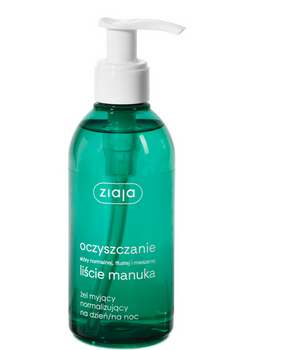 Ziaja liście manuka Żel myjący normalizujący na dzień/na noc 200ml