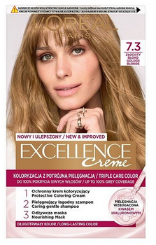 L'Oreal Paris Excellence Creme Farba do włosów 7.3 Złocisty Blond