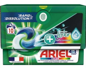 Ariel Universal Color Touch of Lenor Kapsułki do prania tkanin 10 szt