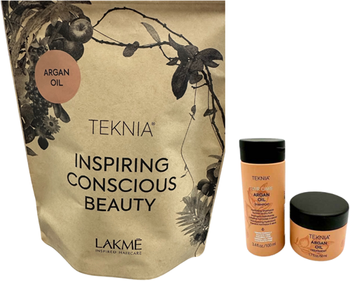 Lakme Teknia Argan Oil Travel Pack Zestaw pielęgnacyjny w podróży
