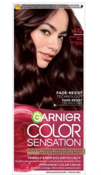 Garnier Color Sensation Farba do włosów 4.12 Świetlisty Brąz