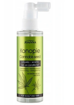 Joanna Konopie nawilżająco-wzmacniająca odżywka-Wcierka do skóry głowy i włosów 100 ml