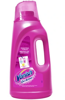 Vanish Oxi Action odplamiacz w płynie do tkanin kolorowych 1 L  PINK