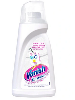 Vanish Oxi Action odplamiacz w płynie do tkanin białych 1.5 L  WHITE