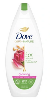 Dove Care By Nature Żel pod prysznic Glowing Lotus 225 ml