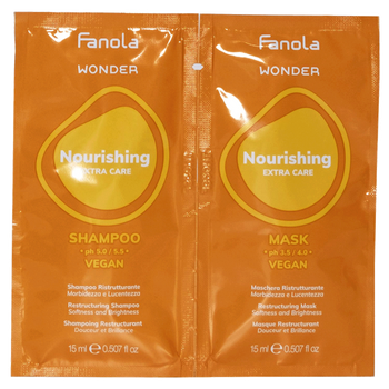 Fanola Wonder Nourishing Shampoo+Mask 2x15 ml