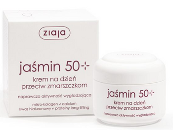 Ziaja Jaśmin Krem przeciwzmarszczkowy na dzień 50+  50 ml