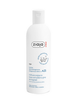 Ziaja Med Kuracja Dermatologiczna pielęgnacja skóry z AZS Natłuszczająca Baza emoliencyjna do kąpieli 270 ml