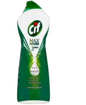 Cif Max Power Spring Fresh Mleczko z wybielaczem 1001 g Zielony