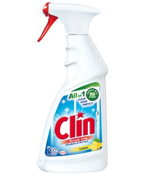 Clin Płyn do Mycia Szyb  Lemon 500 ml