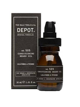 Depot NO. 505 Olejek do Brody Leather & Wood 30 ml