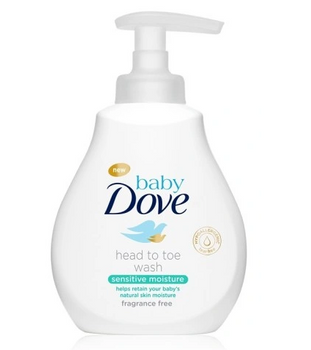 Dove Baby Emulsja do mycia włosów i ciała 200 ml