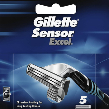 Gillette Sensor Excel Wkład do maszynki 5 szt.