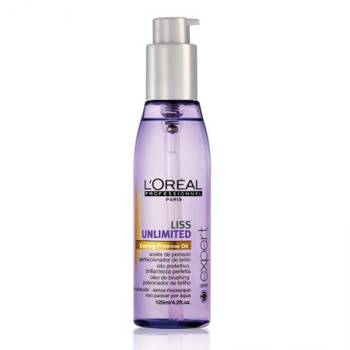 Loreal Liss Unlimited, olejek wygładzający, blask i ochrona, 125ml