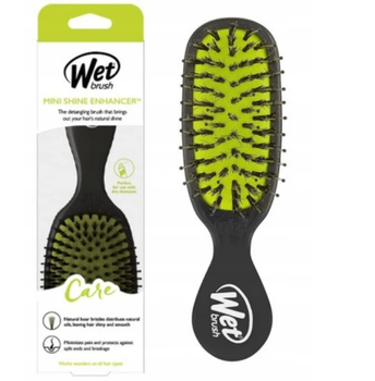 Wet Brush Mini Shine Enhancer Black Szczotka Black Lime